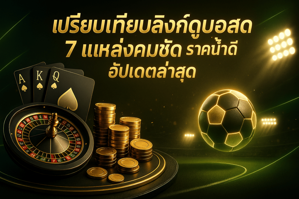 เปรียบเทียบลิงก์ดูบอลสด