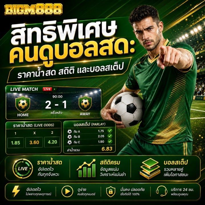 สิทธิพิเศษคนดูบอลสด