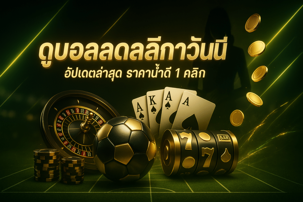 ดูบอลสดลาลีก้าวันนี้